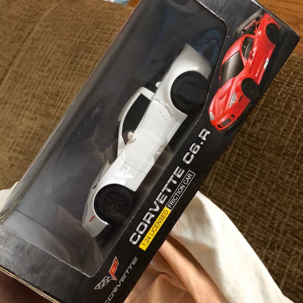 Car. Toy. Corvette .